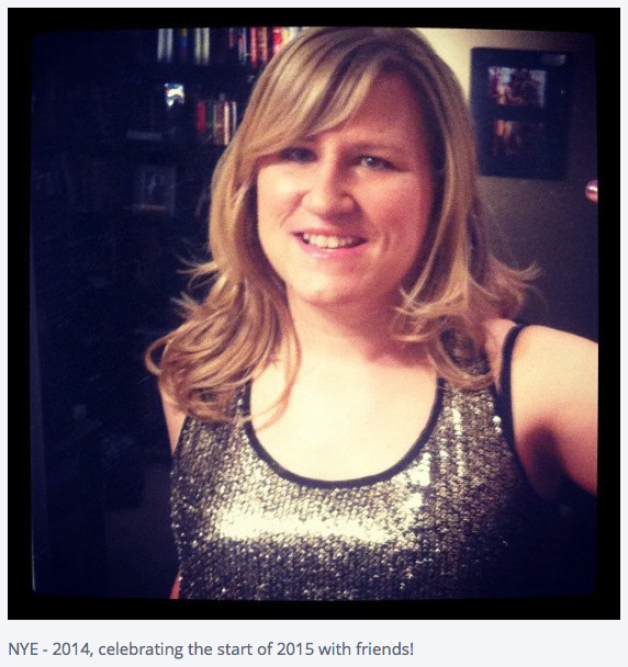 I've shared what I was doing when this photo was taken and also indicated that it's a fairly recent photo