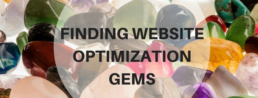 Finding Website Optimization Gems