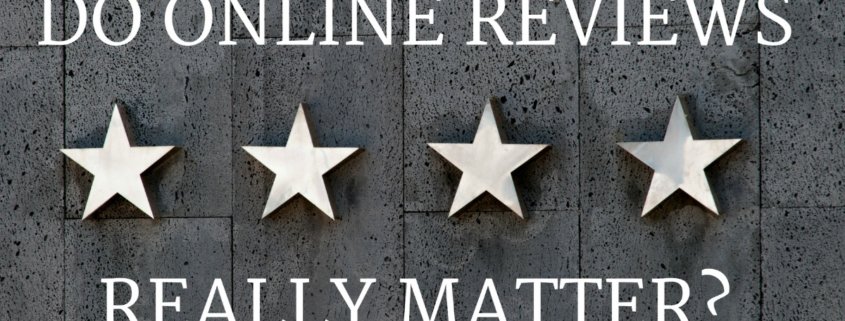 Do Online Reviews Really Matter?