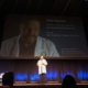 Brian Massey on Stage at Digital Summit Denver in Lab Coat