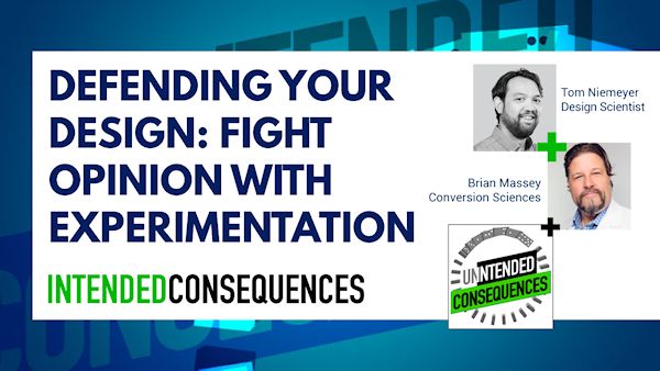 Defending your design with pictures of Tom Niemeyer and Brian Massey